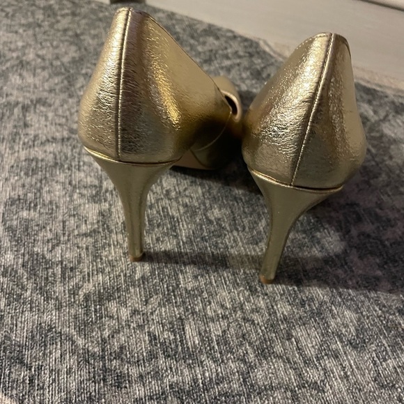 Primark gold foil  heels size 9 - Picture 3 of 6